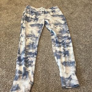 old navy tie dye joggers girls size XL